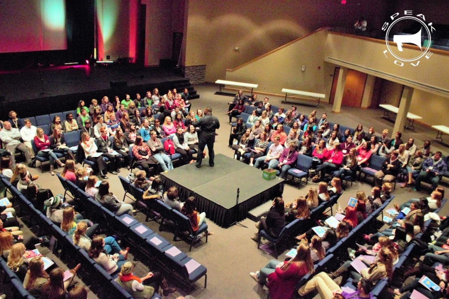 speak love presentation to students